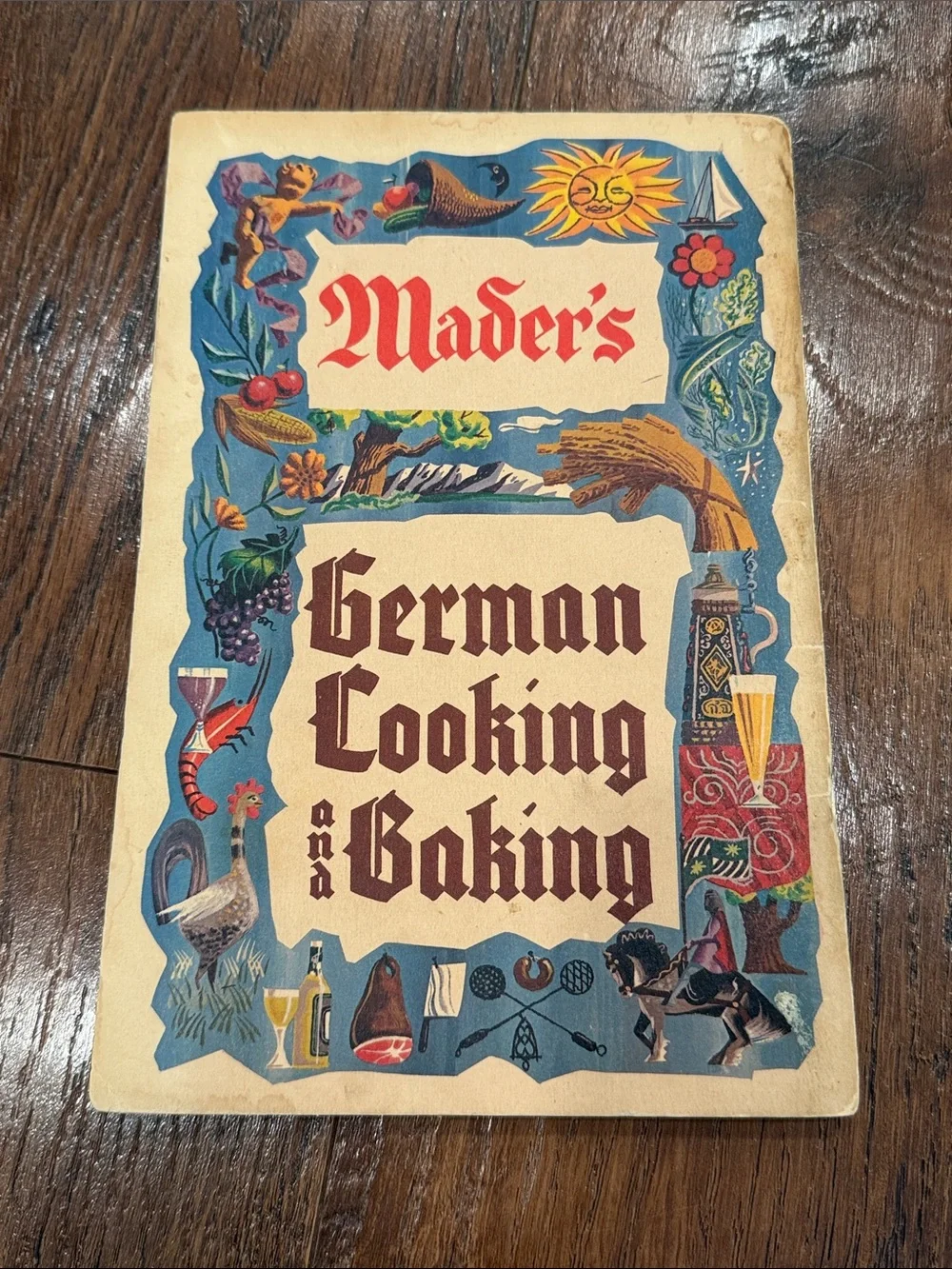 Vintage Mader's German Cooking and Baking Cookbook
